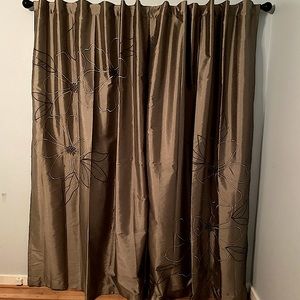 84” curtain panels (2)